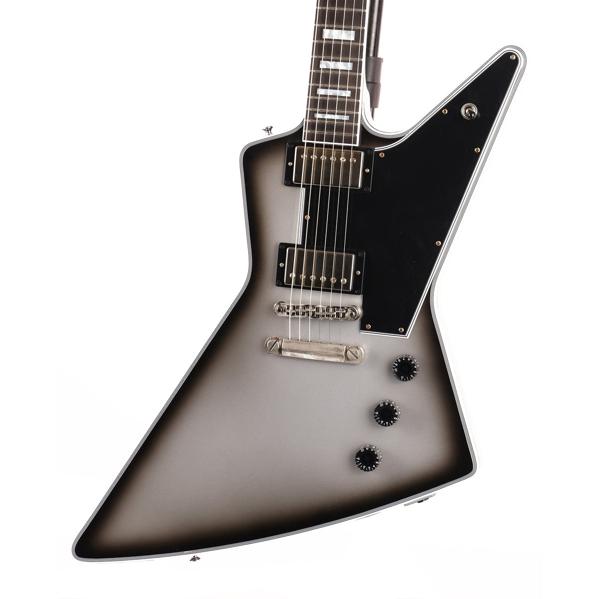 Gibson Custom Shop Explorer Custom Silverburst VOS Made 2 Measure — 7