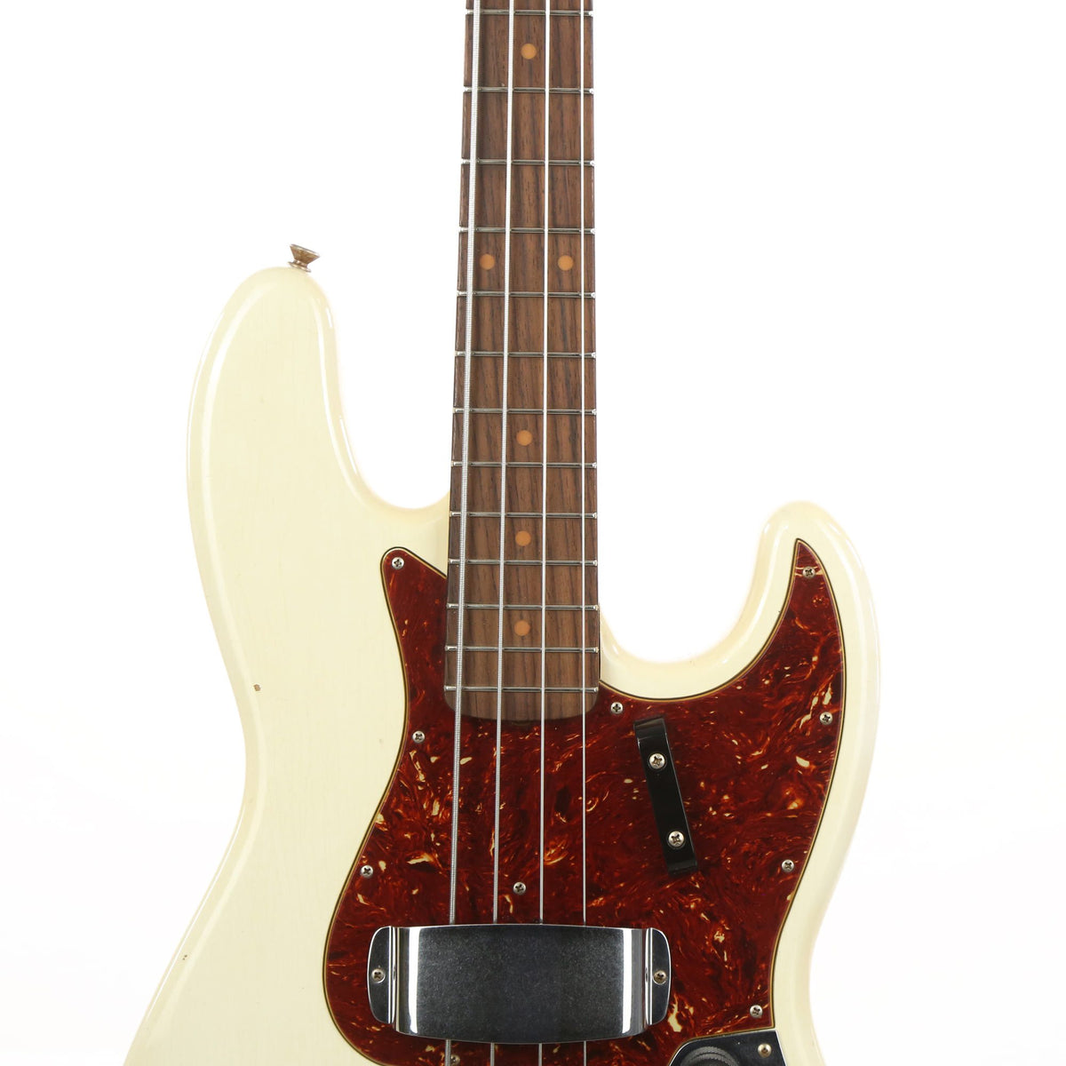 Fender Custom Shop 1960 Jazz Bass Journeyman Relic Aged Olympic White 2018 — 6