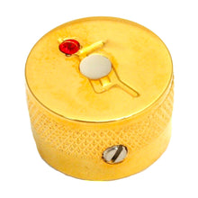 Gretsch Knob "G" Logo with Jewel Gold Set of Four