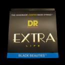 DR Black Beauties 6-String Bass Strings (Medium 30-125)