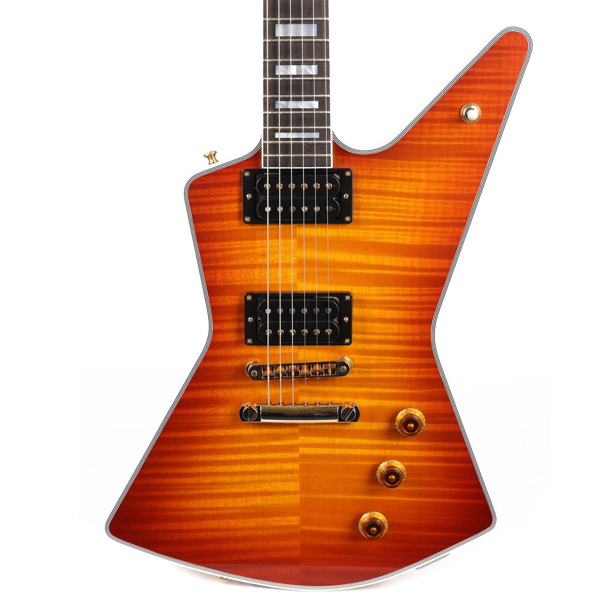 Gibson Custom Shop Elbow Cut Explorer Custom Made 2 Measure Orange Drop — 1