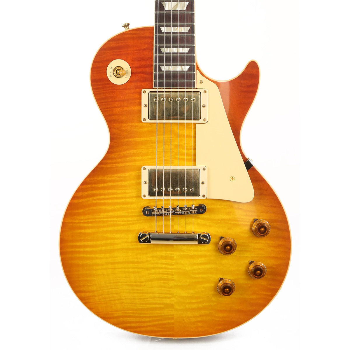 Gibson Custom Shop 1959 Les Paul Made 2 Measure Rossington Burst Gold Hardware — 1