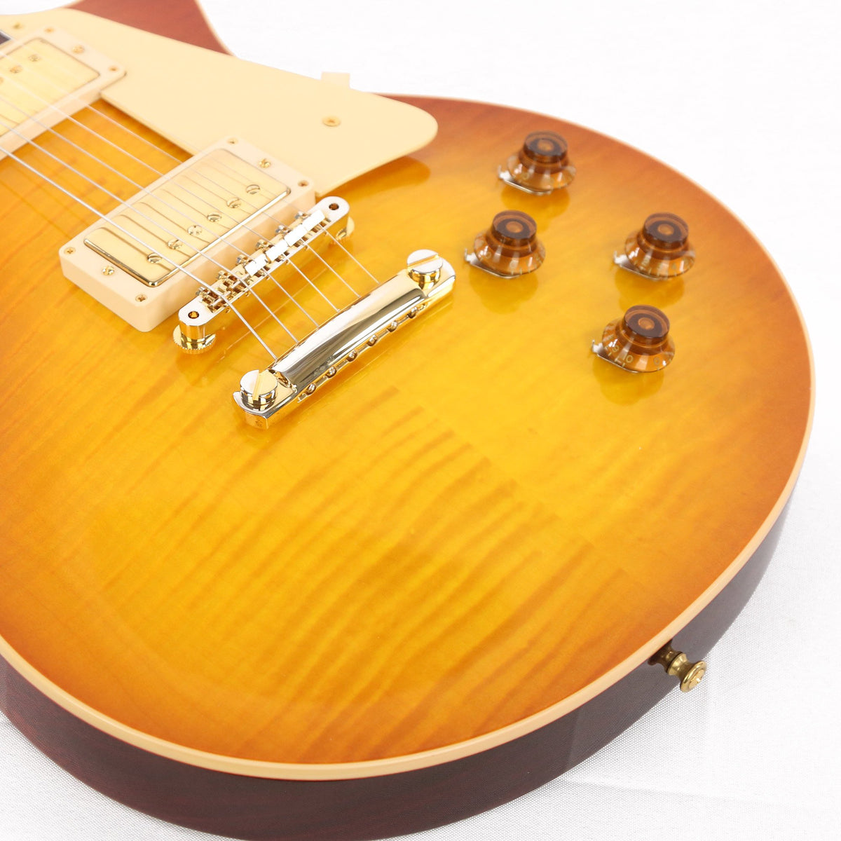 Gibson Custom Shop 1959 Les Paul Made 2 Measure Rossington Burst Gold Hardware — 7