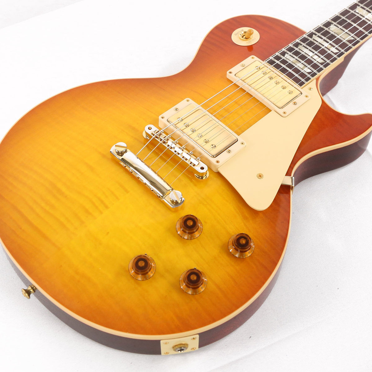 Gibson Custom Shop 1959 Les Paul Made 2 Measure Rossington Burst Gold Hardware — 8
