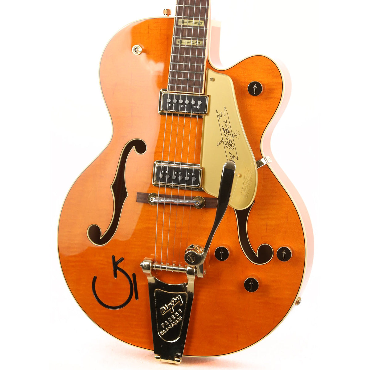 Gretsch G6120T-55GE Vintage Select 1955 Chet Atkins Vintage Orange Stain 2019 — 6