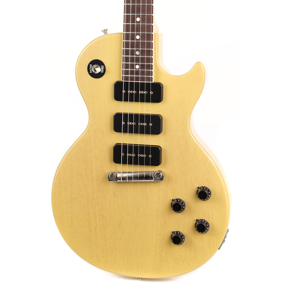 Gibson Custom Shop 1957 Les Paul Special VOS TV Yellow Made 2 Measure Triple Pickup — 7