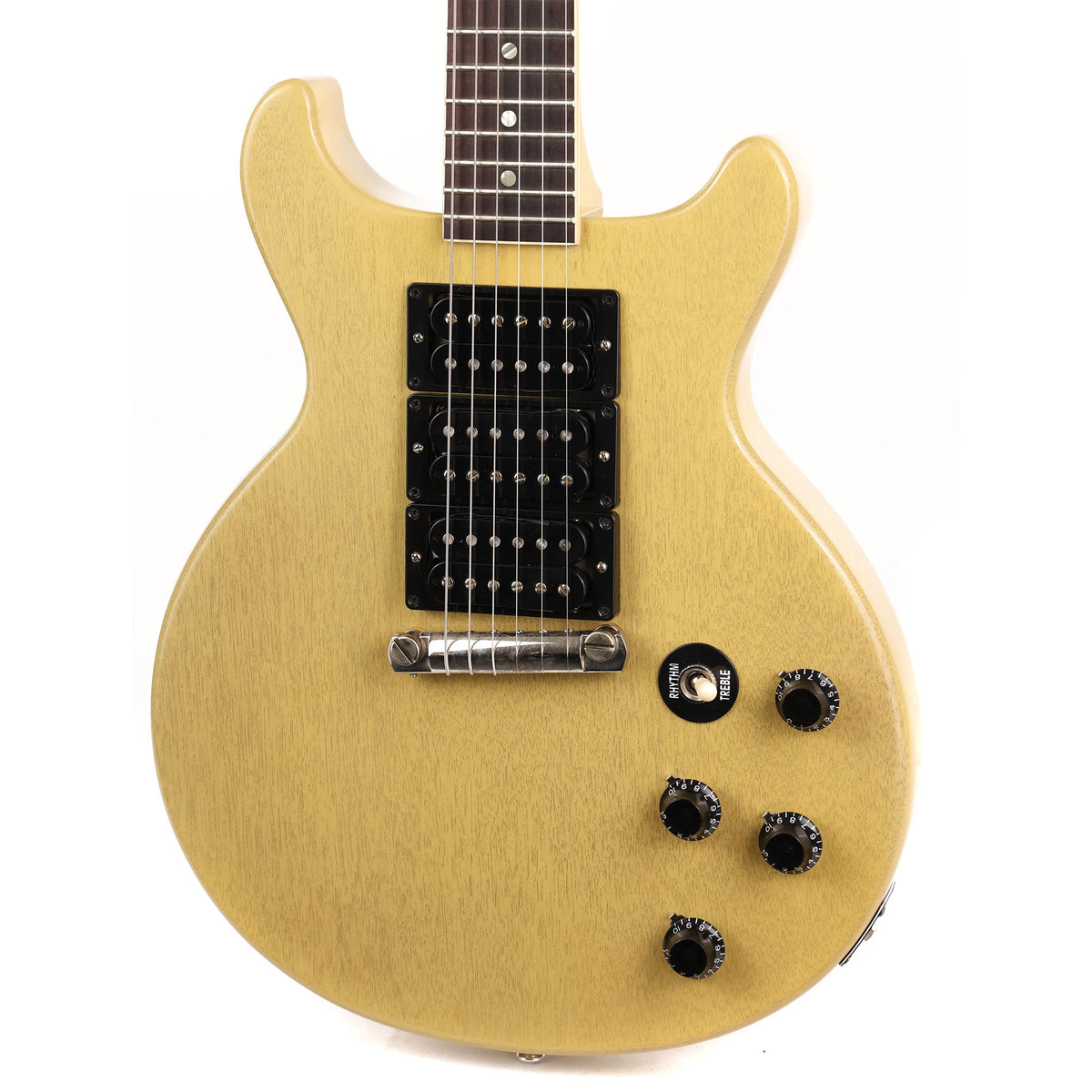 Gibson Custom Shop 1960 Les Paul Special Doublecut TV Yellow Triple Humbucker Made 2 Measure — 7