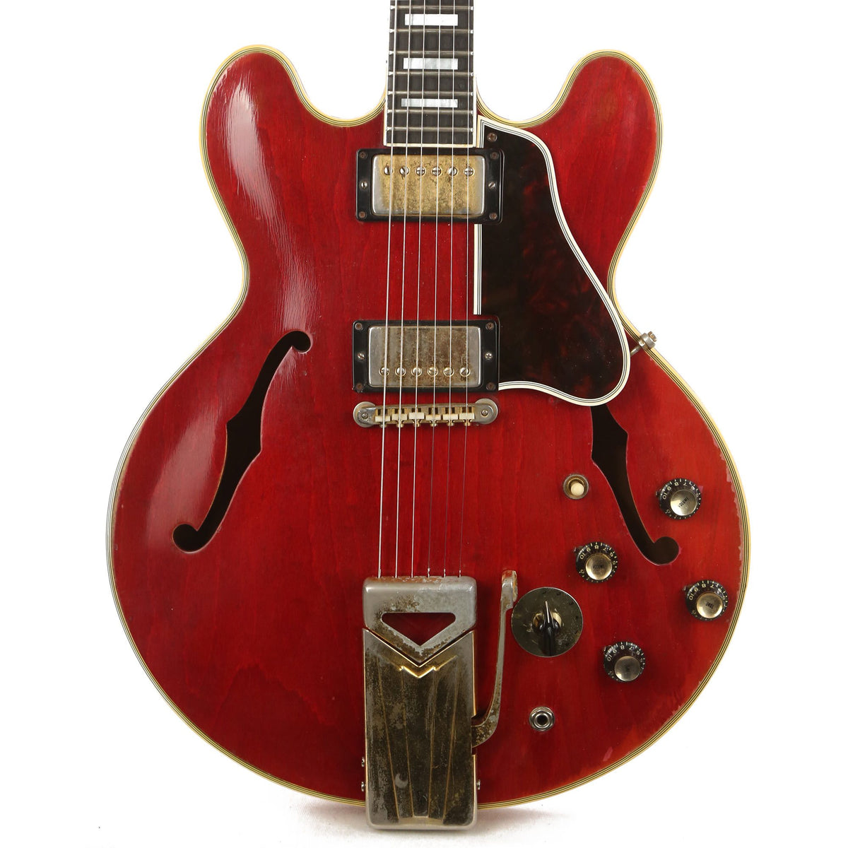 1963 Gibson ES-355 TDSV Semi-Hollow Cherry — 1