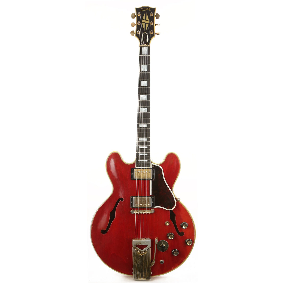 1963 Gibson ES-355 TDSV Semi-Hollow Cherry — 2