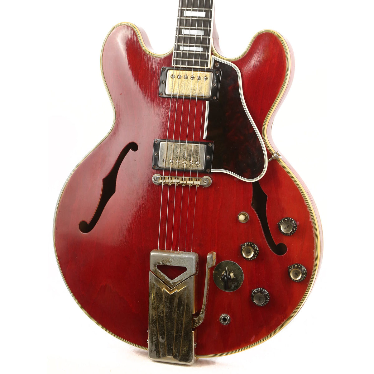 1963 Gibson ES-355 TDSV Semi-Hollow Cherry — 6