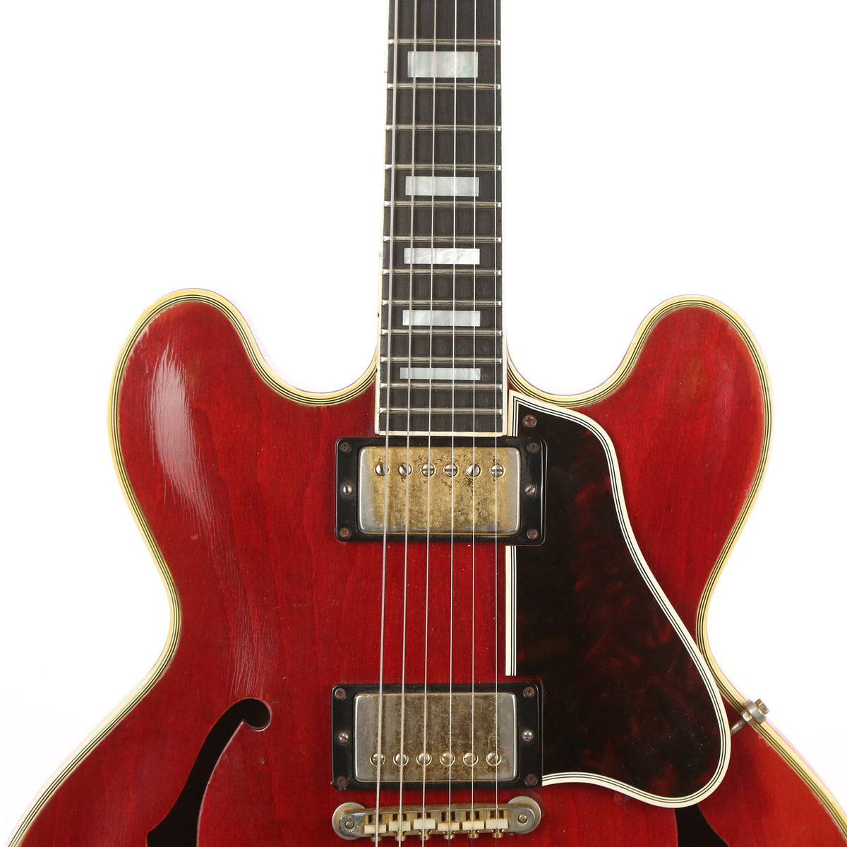 1963 Gibson ES-355 TDSV Semi-Hollow Cherry — 7