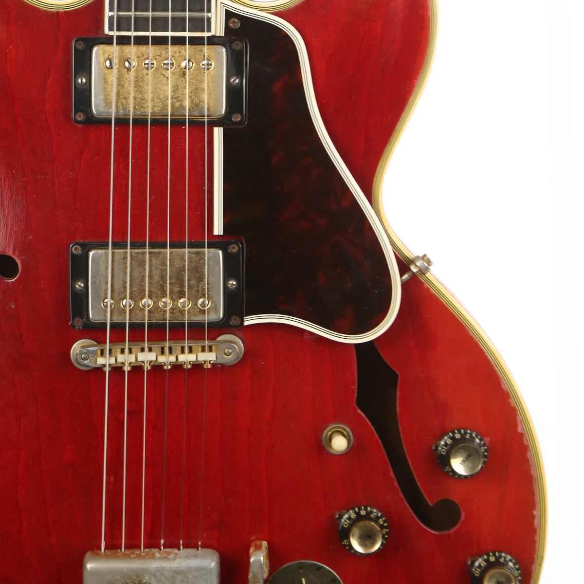 1963 Gibson ES-355 TDSV Semi-Hollow Cherry — 9