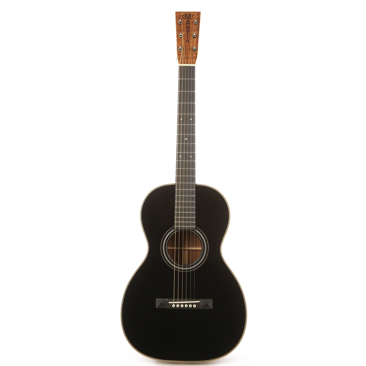 Martin Custom Shop 0-12 Fret 28-Style Koa Black Top Natural Back and Sides 2016 — 2