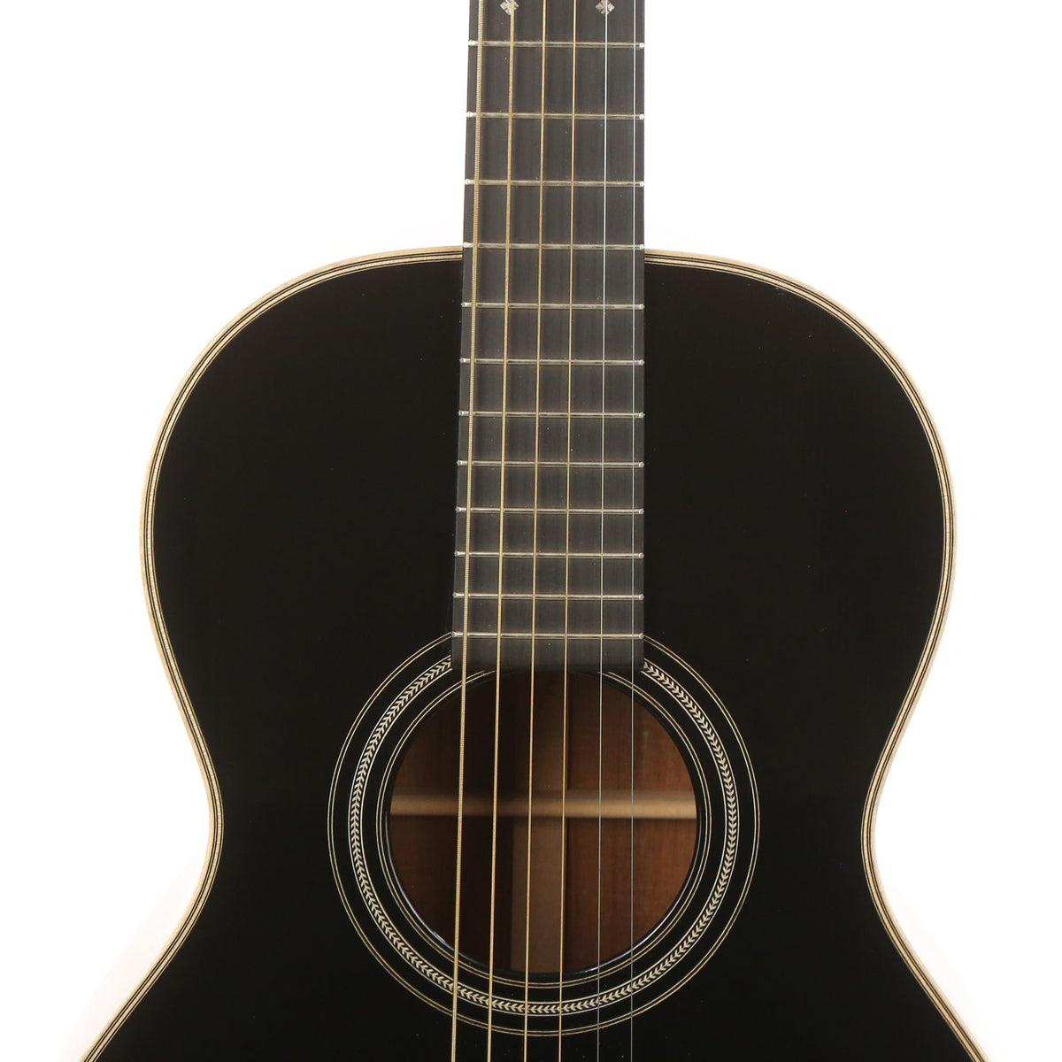 Martin Custom Shop 0-12 Fret 28-Style Koa Black Top Natural Back and Sides 2016 — 7