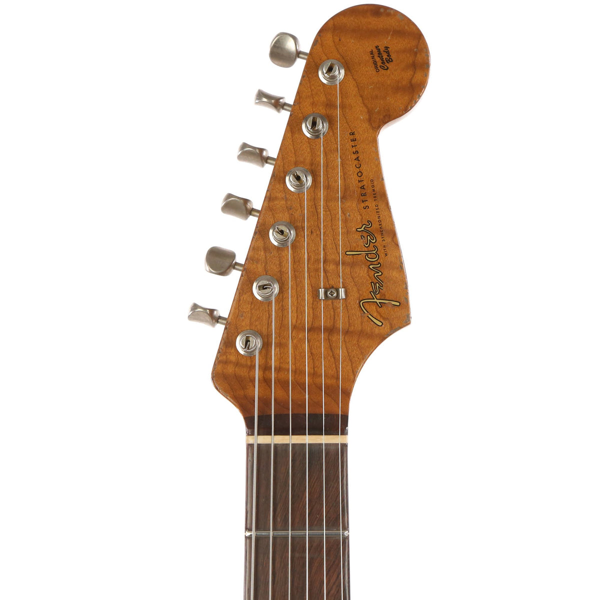 Fender Custom Shop 1959 Stratocaster Brazilian Rosewood Daphne Blue Masterbuilt Dennis Galuszka — 4