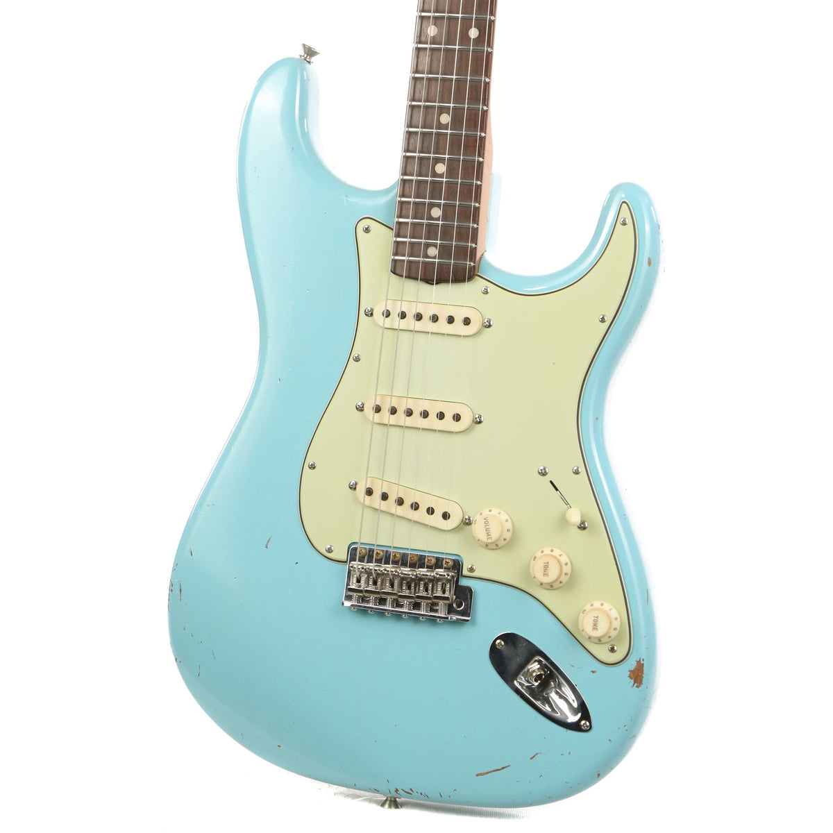 Fender Custom Shop 1959 Stratocaster Brazilian Rosewood Daphne Blue Masterbuilt Dennis Galuszka — 6