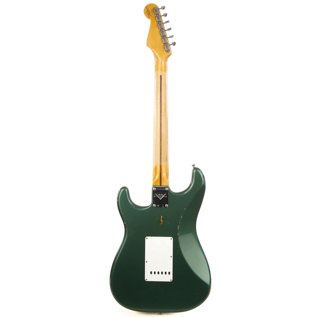 Fender Custom Shop 1956 Stratocaster Relic Aged Sherwood Metallic — 3