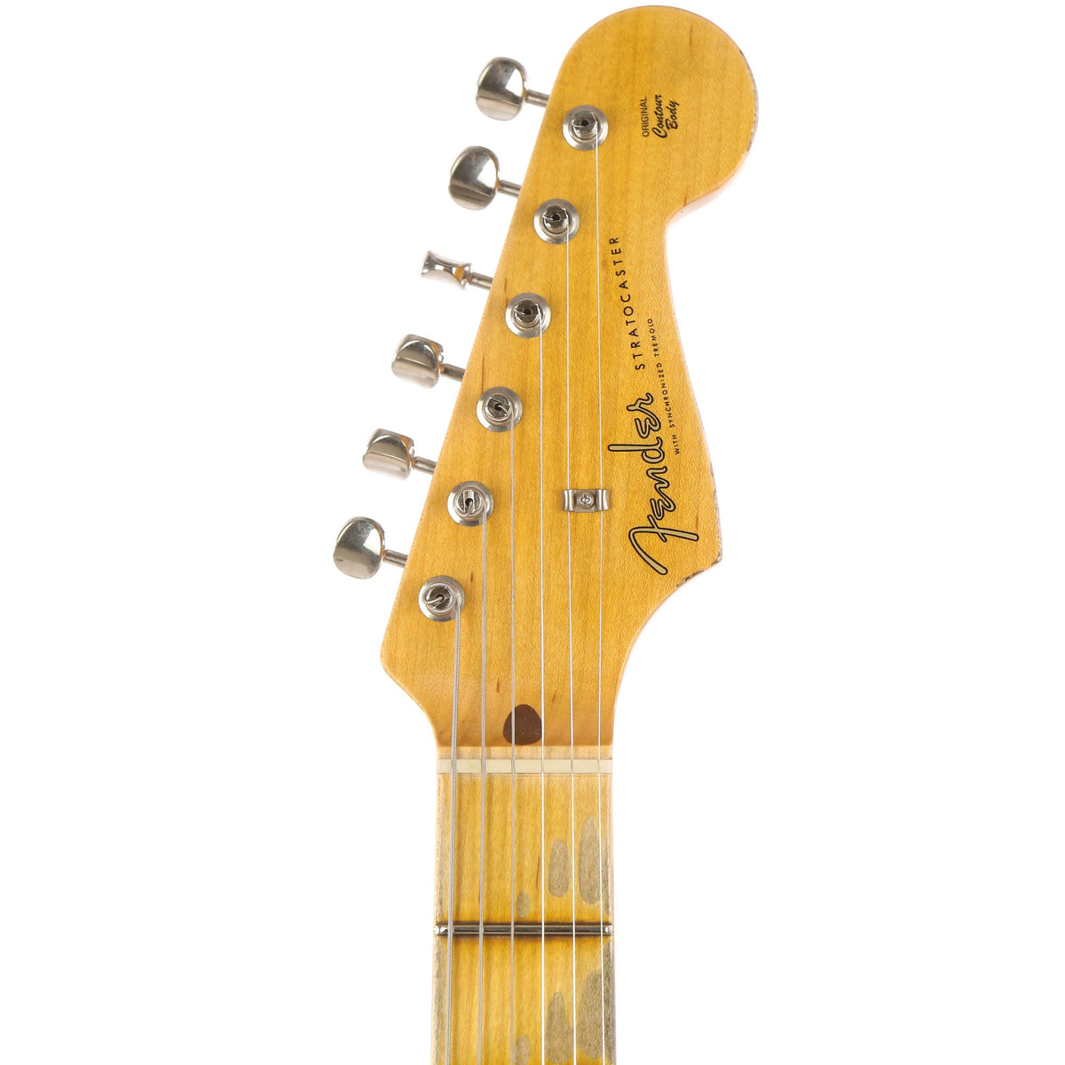 Fender Custom Shop 1956 Stratocaster Relic Aged Sherwood Metallic — 4