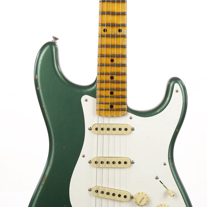 Fender Custom Shop 1956 Stratocaster Relic Aged Sherwood Metallic