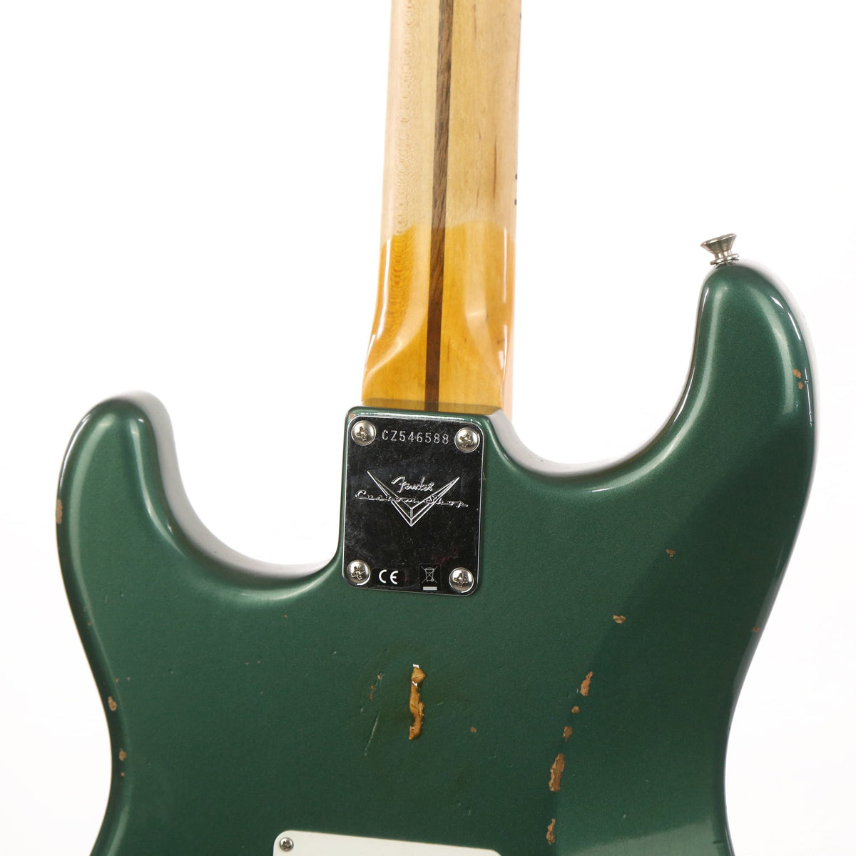 Fender Custom Shop 1956 Stratocaster Relic Aged Sherwood Metallic — 8