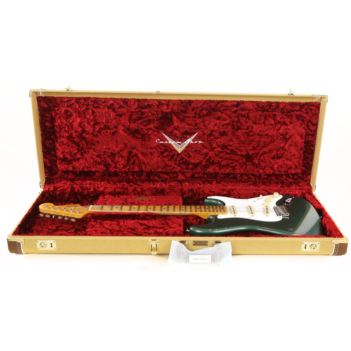 Fender Custom Shop 1956 Stratocaster Relic Aged Sherwood Metallic — 9