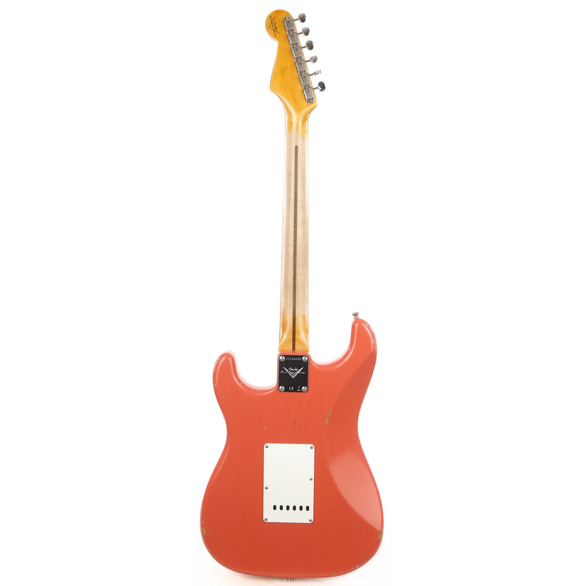 Fender Custom Shop 1956 Stratocaster Relic Faded Aged Tahitian Coral — 3