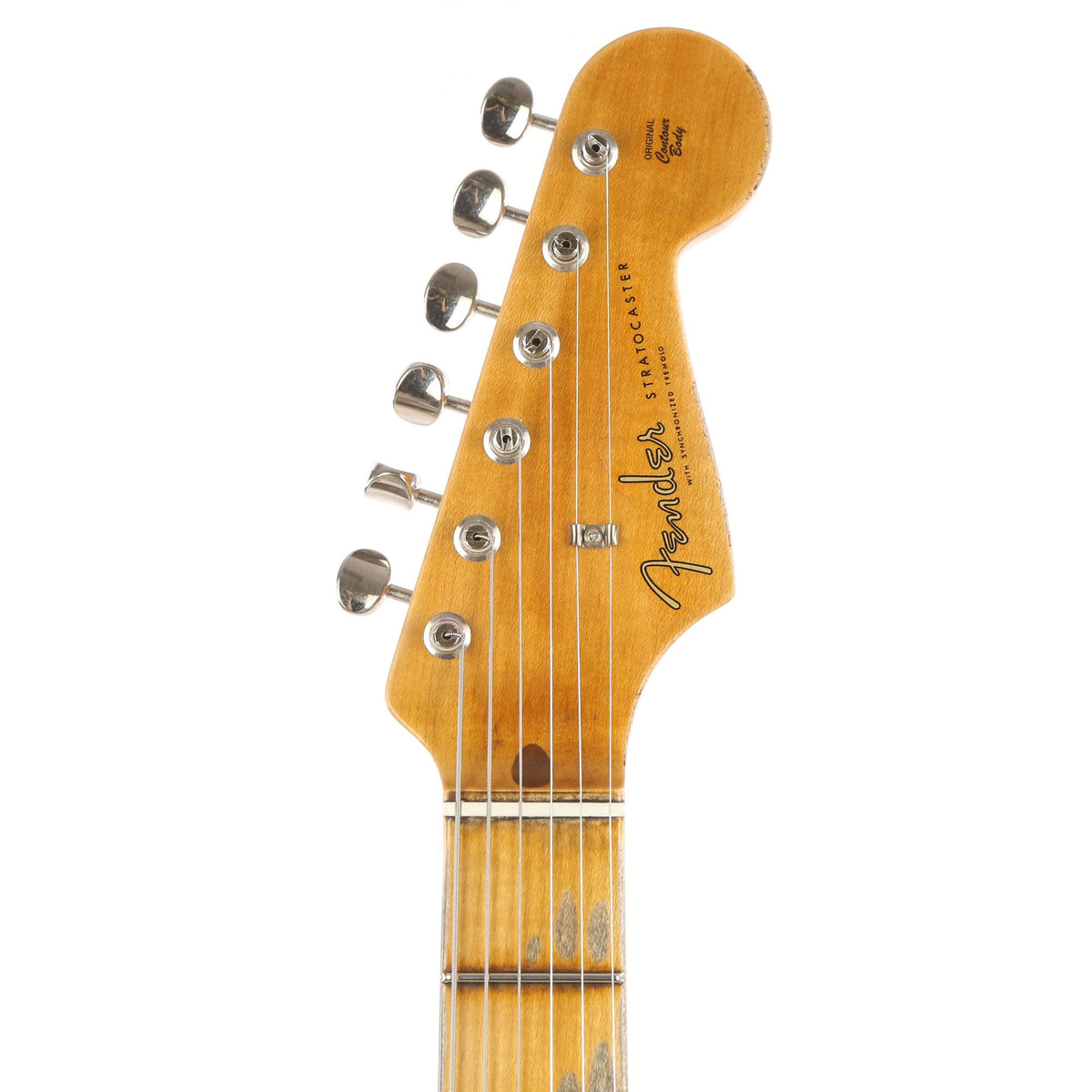 Fender Custom Shop 1956 Stratocaster Relic Faded Aged Tahitian Coral — 4