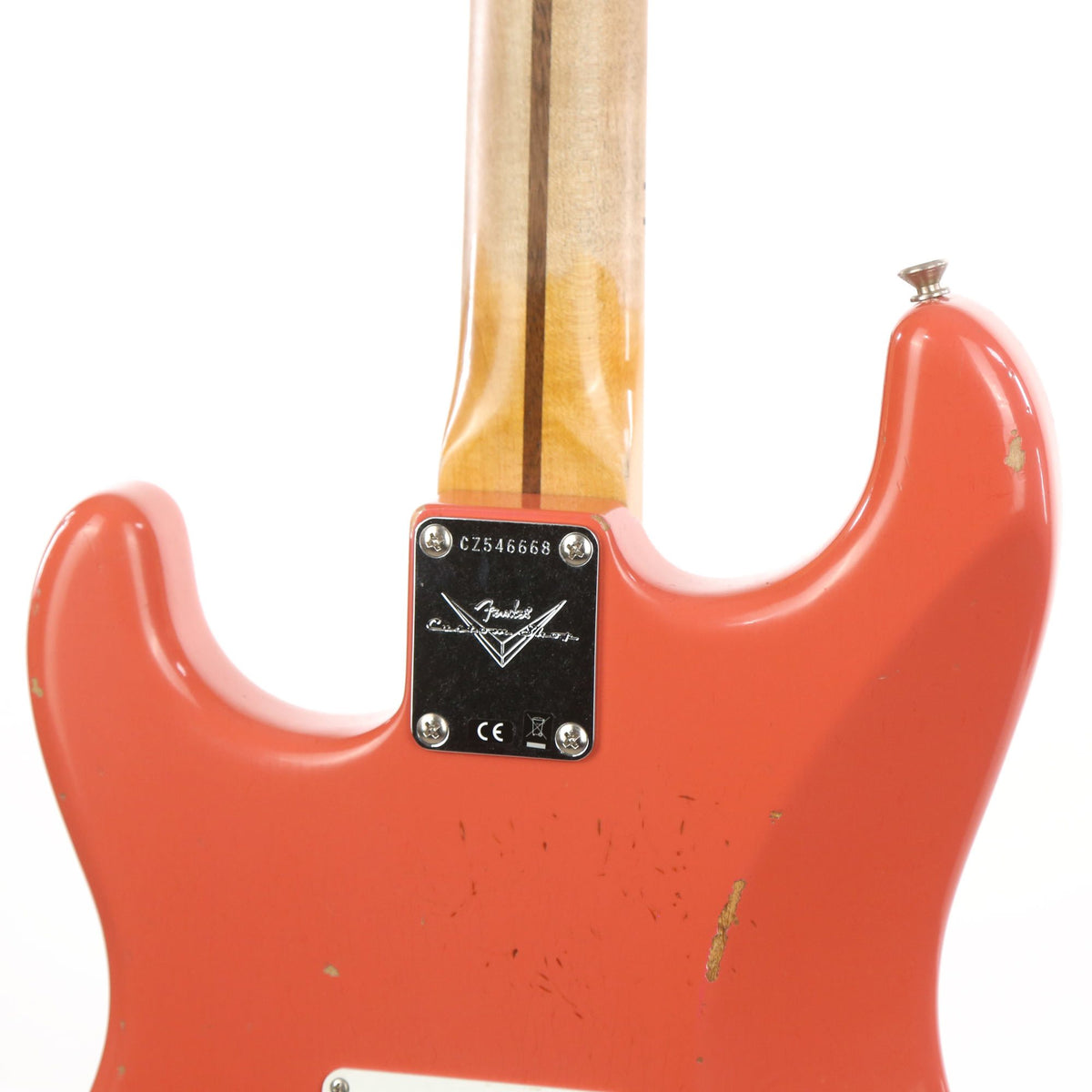 Fender Custom Shop 1956 Stratocaster Relic Faded Aged Tahitian Coral — 8