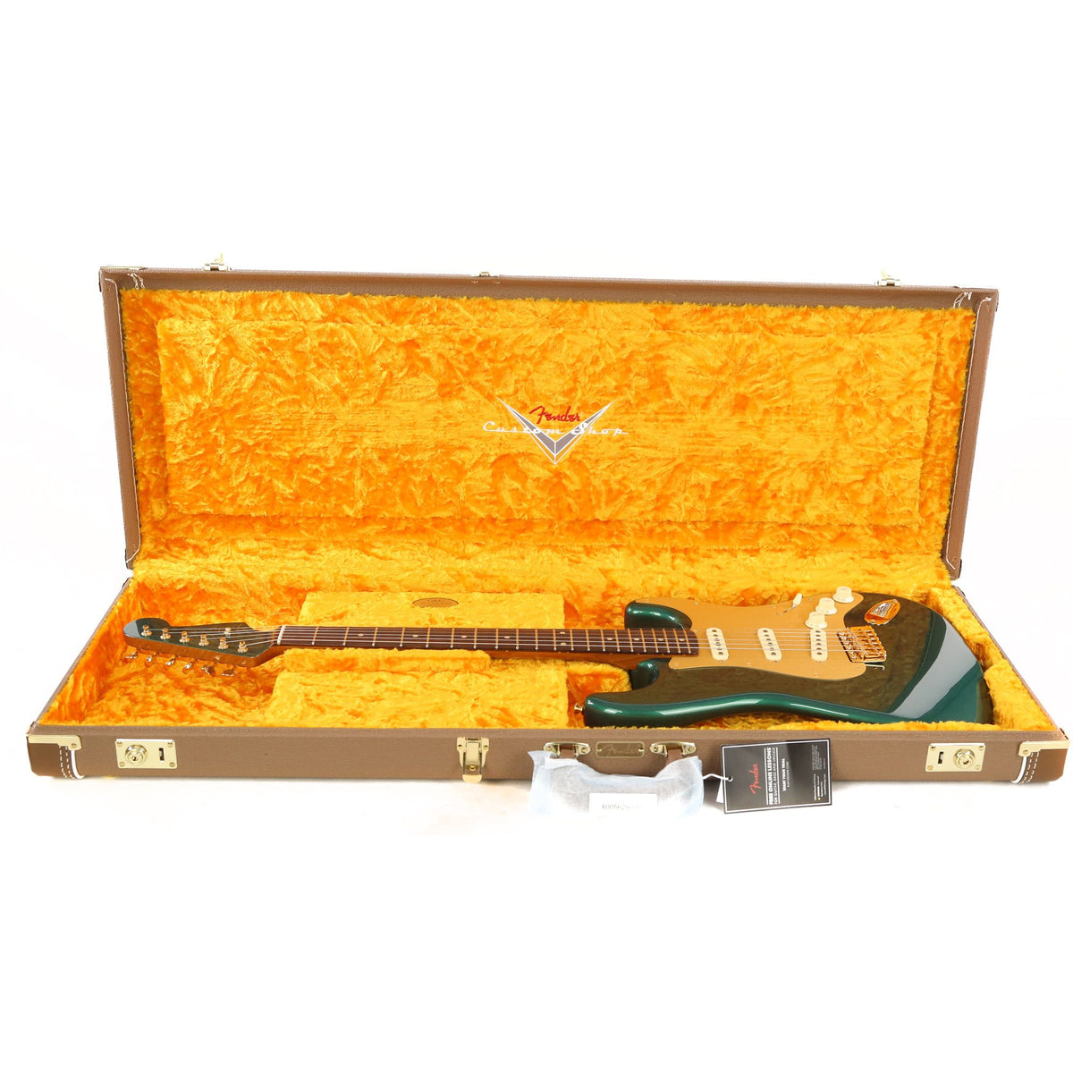 Fender Custom Shop 1960 Stratocaster NOS British Racing Green — 7