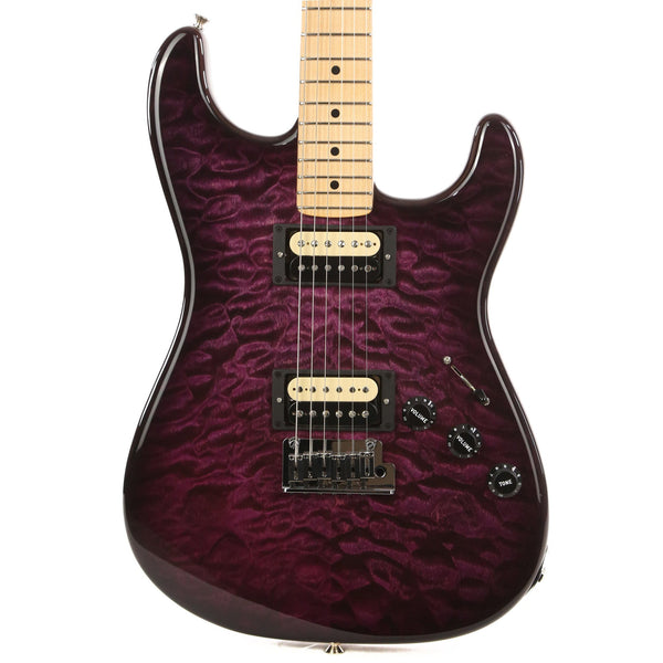 Fender Custom Shop HH Stratocaster Quilt Top Masterbuilt Jason Smith Transparent Purple
