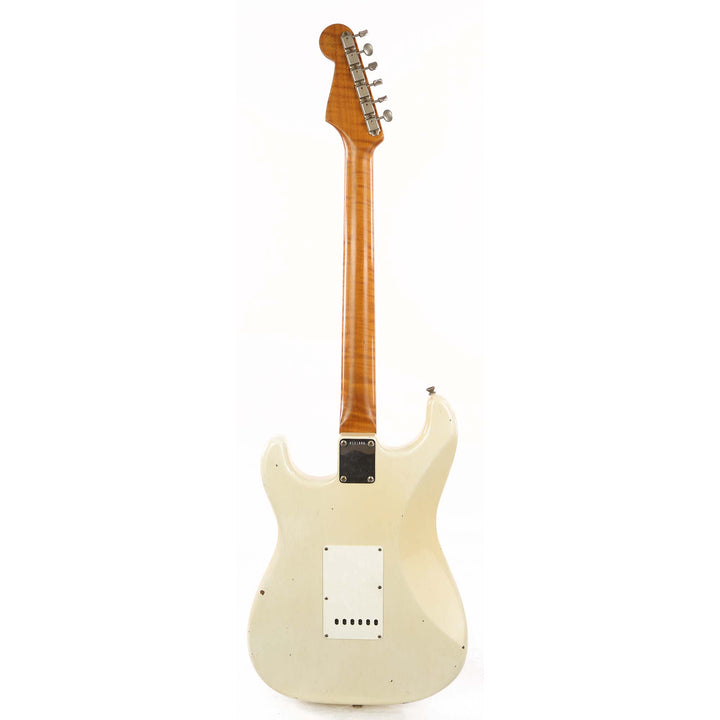 Fender Custom Shop 1960s Stratocaster Aged Olympic White Masterbuilt Vincent Van Trigt