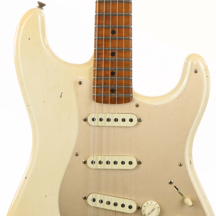 Fender Custom Shop 1960s Stratocaster Aged Olympic White Masterbuilt Vincent Van Trigt