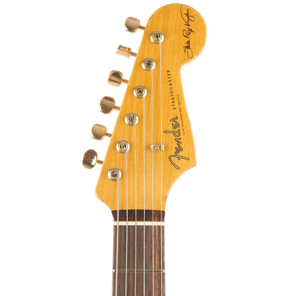 Fender Custom Shop Stevie Ray Vaughan Signature Stratocaster Relic 3-Tone Sunburst — 4