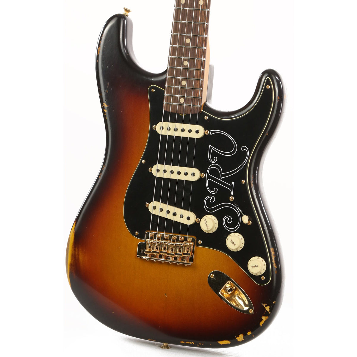Fender Custom Shop Stevie Ray Vaughan Signature Stratocaster Relic 3-Tone Sunburst — 6