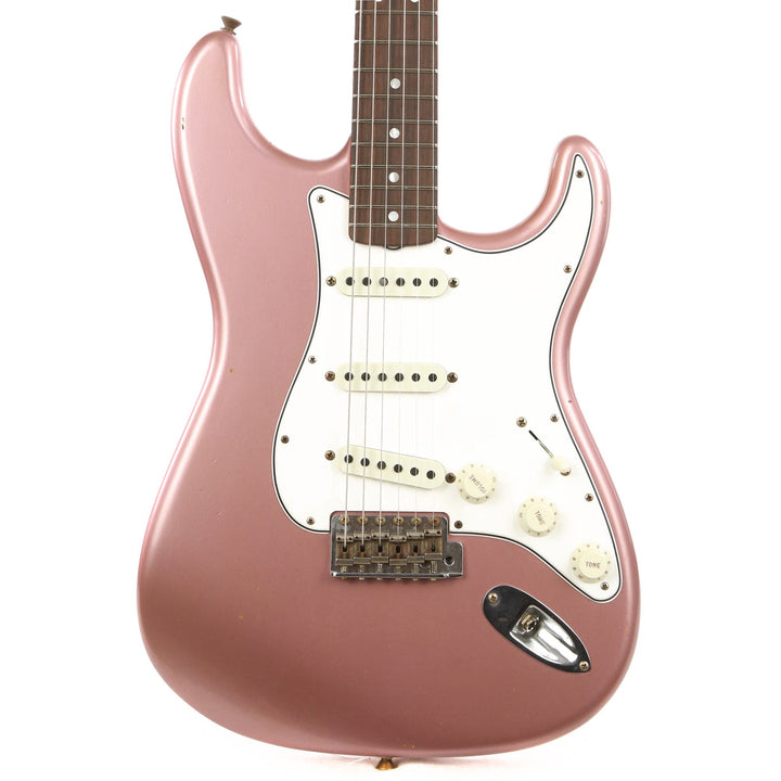 Fender Custom Shop 1964 Stratocaster Journeyman Relic Faded Aged Burgundy Mist Metallic 2020
