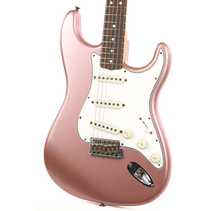 Fender Custom Shop 1964 Stratocaster Journeyman Relic Faded Aged Burgundy Mist Metallic 2020