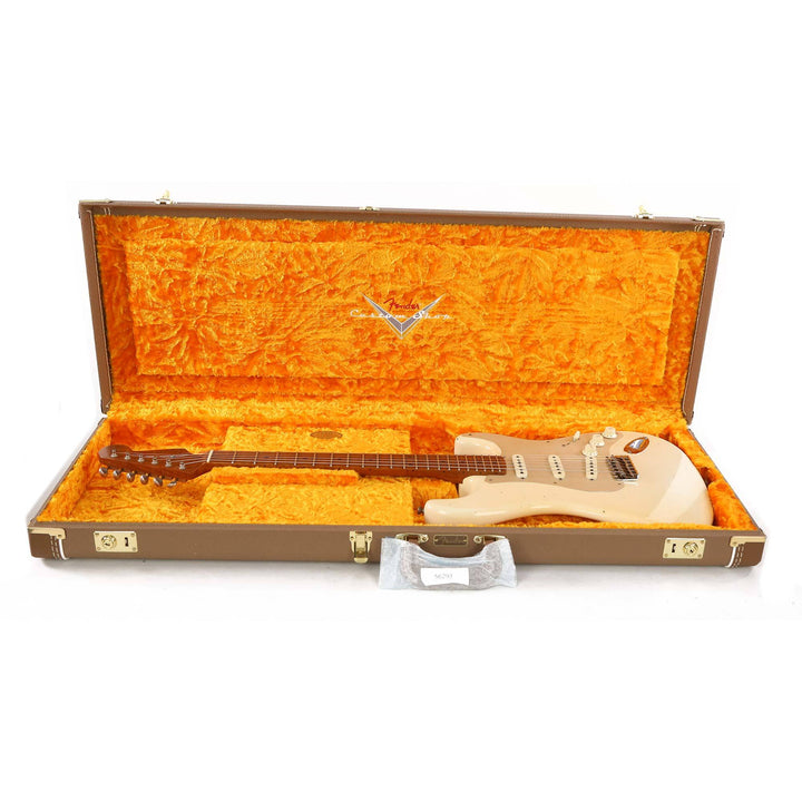 Fender Custom Shop 1960s Stratocaster Masterbuilt Vincent Van Trigt Aged Olympic White