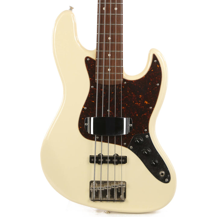Fender CIJ Jazz Bass V 5-String Olympic White