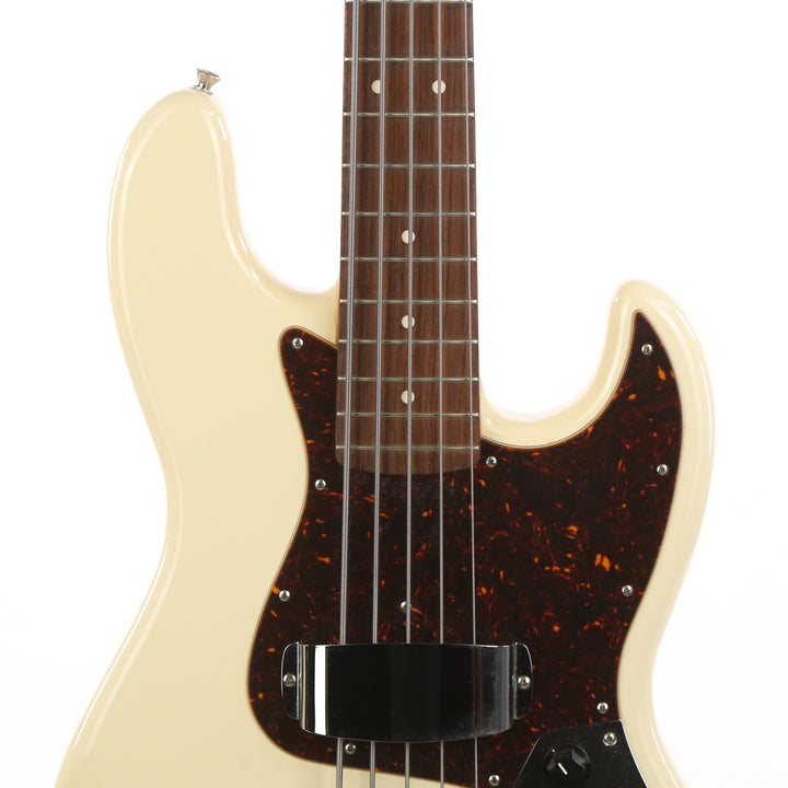 Fender CIJ Jazz Bass V 5-String Olympic White