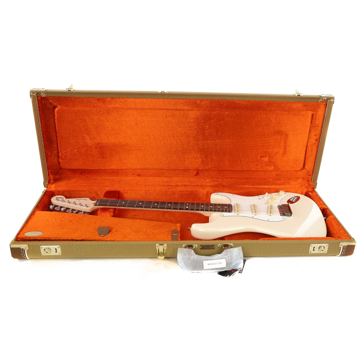 Fender Jeff Beck Stratocaster Olympic White 2019 — 8