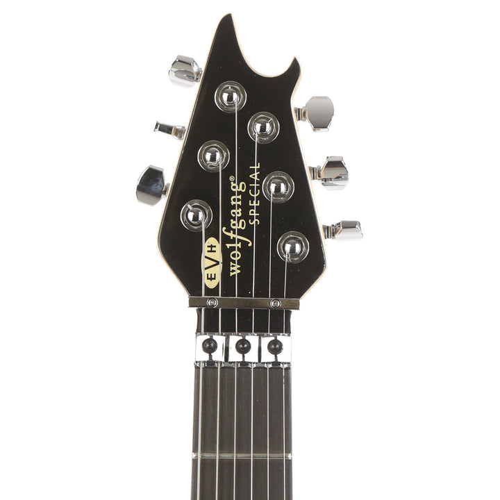 EVH Wolfgang Special Striped Red with Black and White Stripes 2019