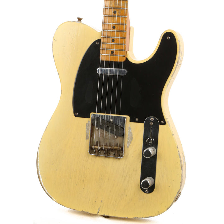 Fender Custom Shop 70th Anniversary Broadcaster Nocaster Blonde Relic Masterbuilt Todd Krause