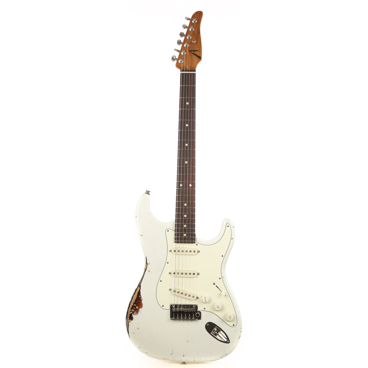 Tom Anderson Icon Classic Olympic White over 3 Color Burst — 2