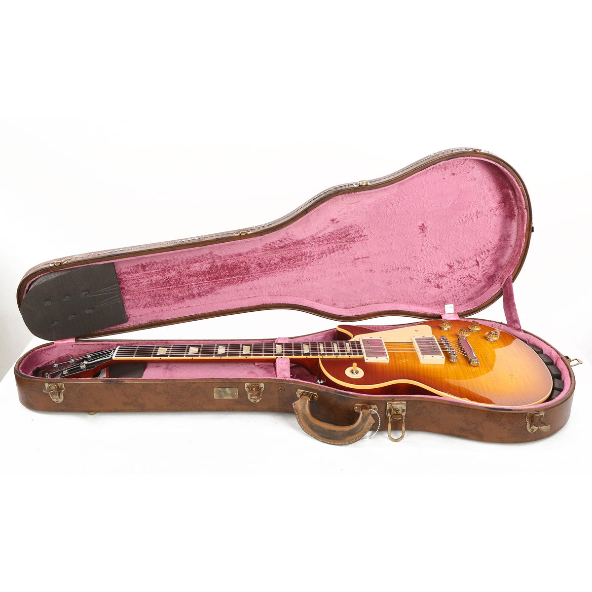 Gibson Custom Shop '59 Les Paul Reissue Heavy Aged Slow Iced Tea Fade Made 2 Measure — 10