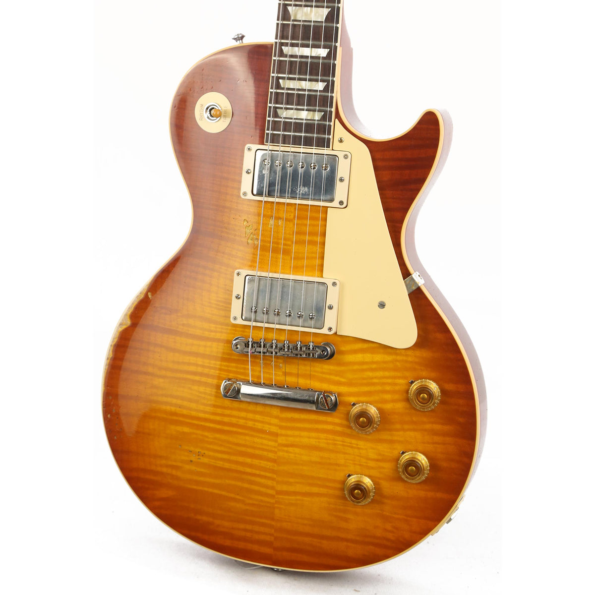 Gibson Custom Shop '59 Les Paul Reissue Heavy Aged Slow Iced Tea Fade Made 2 Measure — 9
