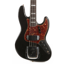 Fender Custom Shop 1966 Jazz Bass Journeyman Relic Aged Black with Matching Headstock 2021