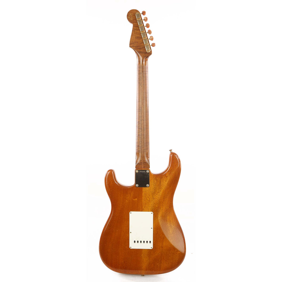 Fender Custom Shop Flamed Mahogany Stratocaster Masterbuilt Dale Wilson Honey Burst — 3