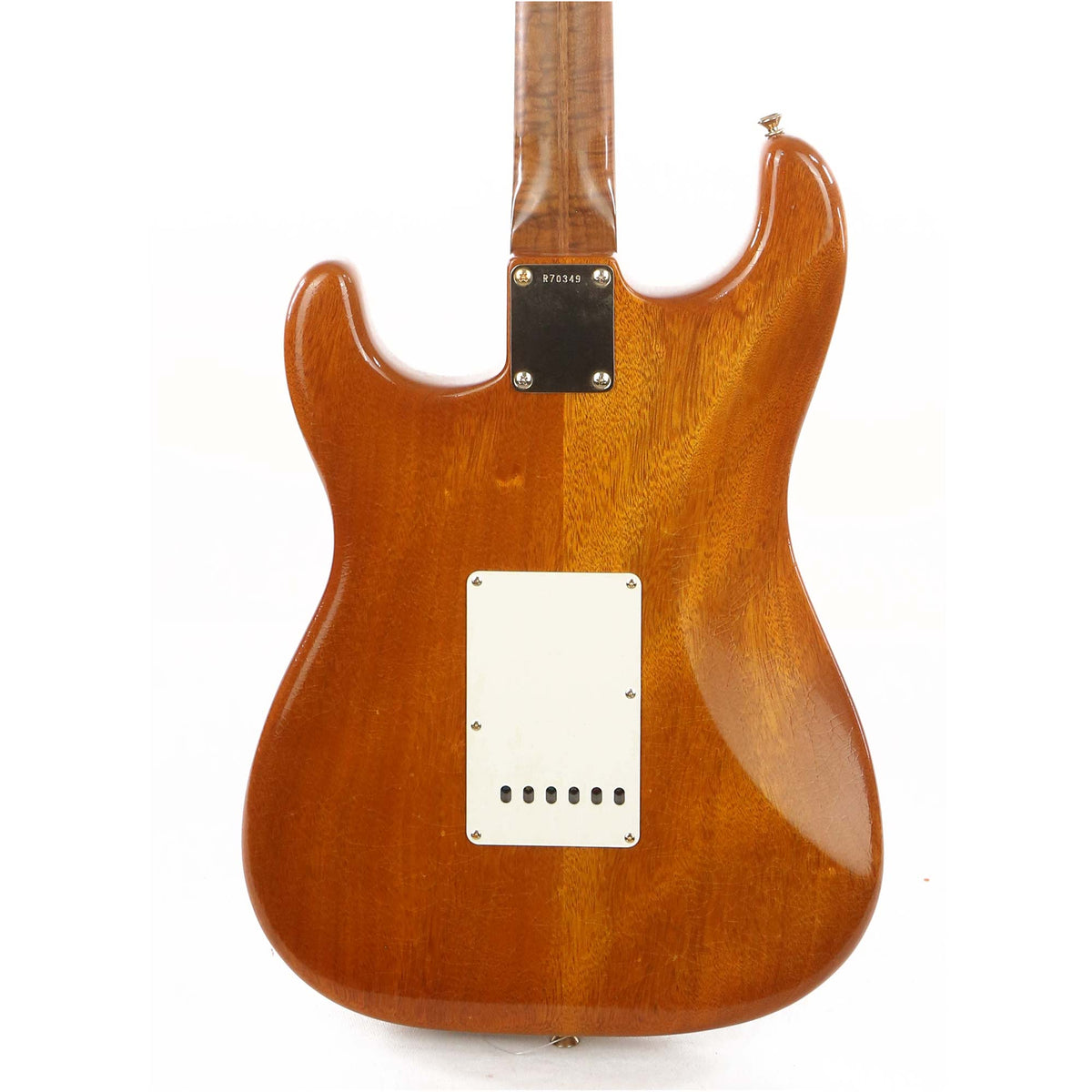 Fender Custom Shop Flamed Mahogany Stratocaster Masterbuilt Dale Wilson Honey Burst — 6