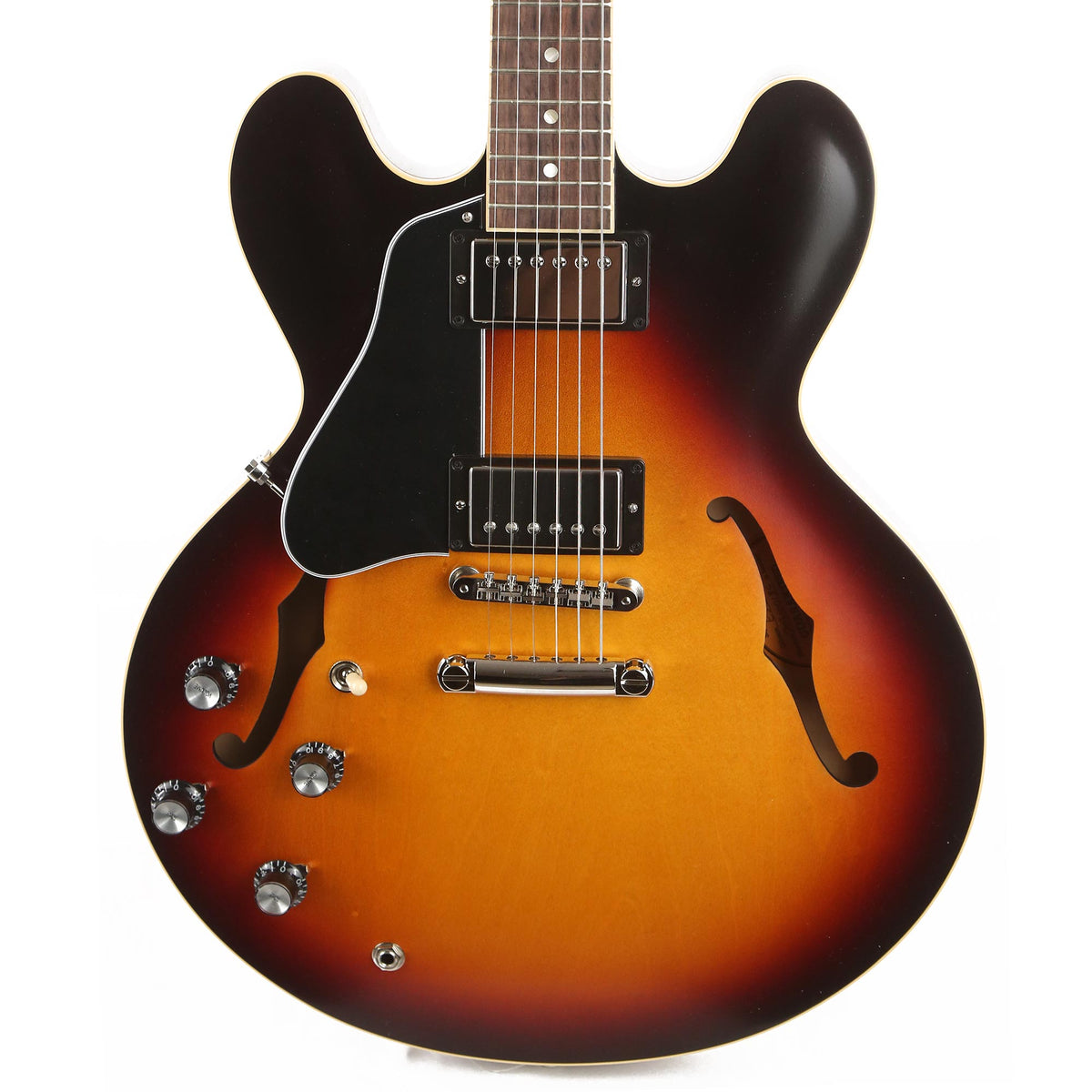 Gibson ES-335 Satin Left-Handed Sunset Burst — 1