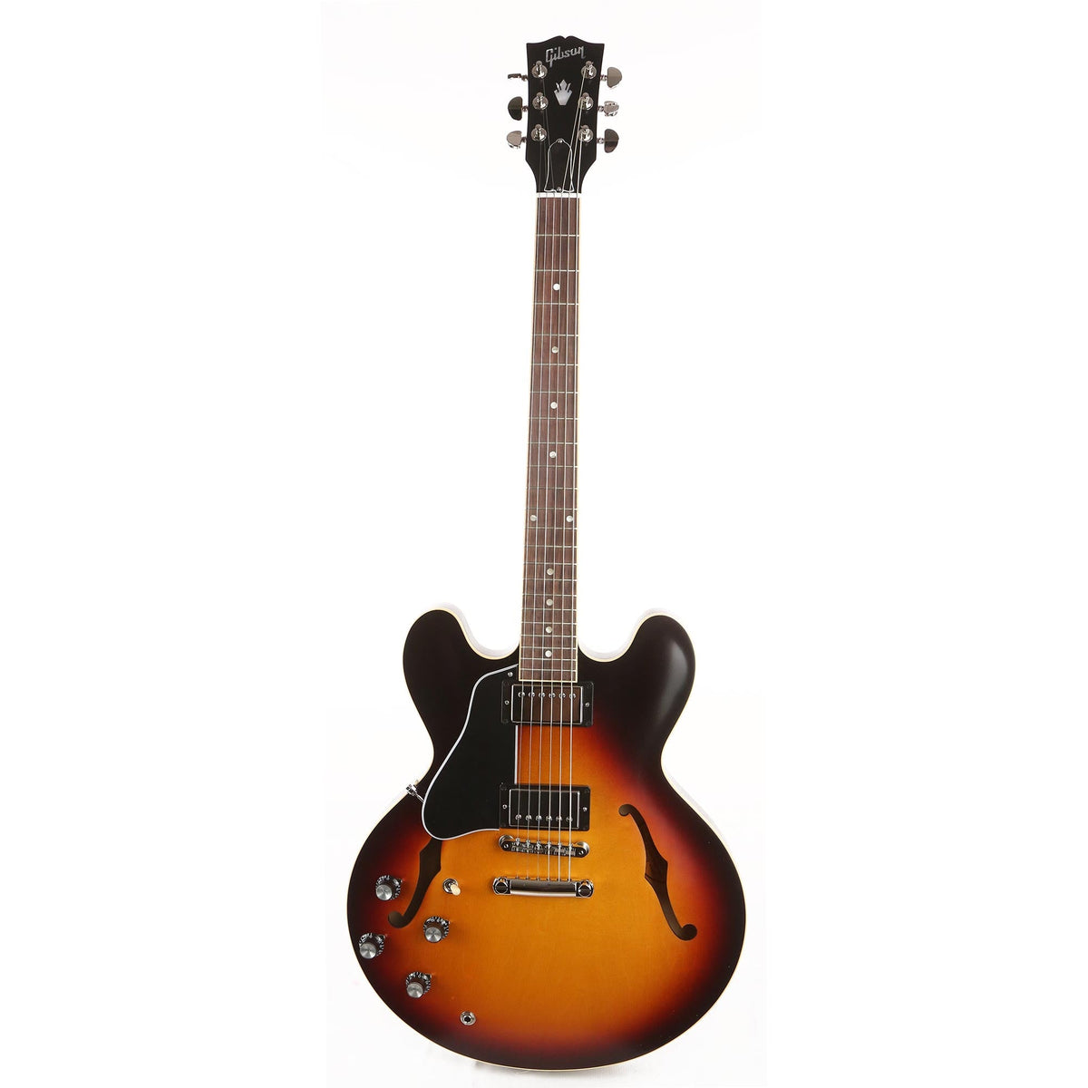 Gibson ES-335 Satin Left-Handed Sunset Burst — 2